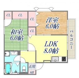 ストラスブールの物件間取画像